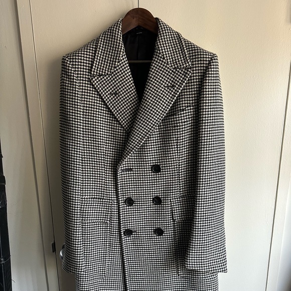 Tom Ford Double Breasted Pea Coat Fully Canvassed - Picture 1 of 16